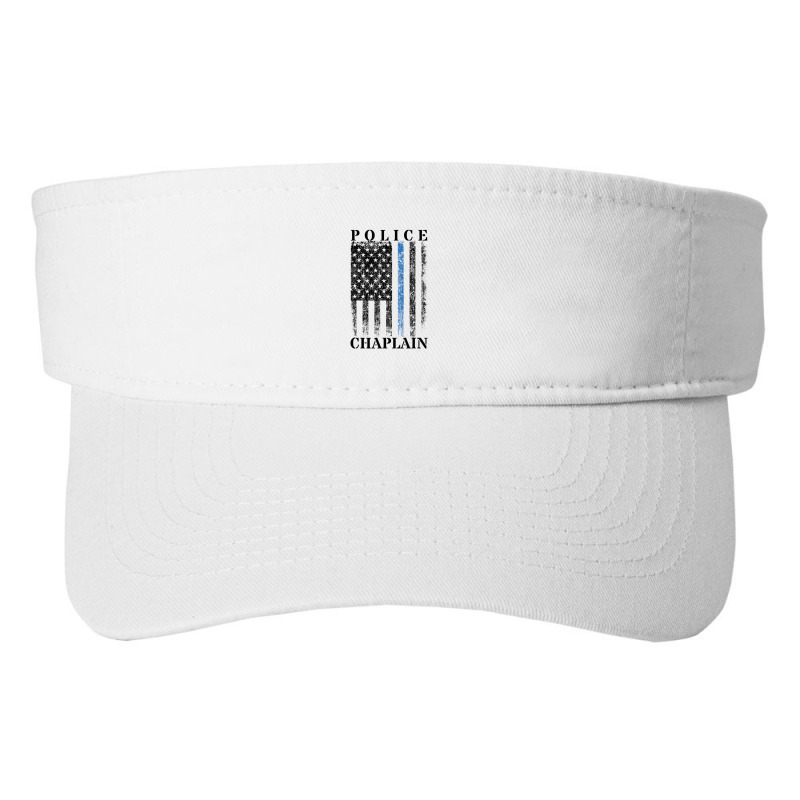 Police Chaplain American Flag Usa Law Enforcement Fashion Visor by Vivu991 | Artistshot