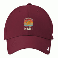 Womens My Favorite People Call Me Nani Cute Sloth Lover Grandma Nike Dri-fit Cap | Artistshot