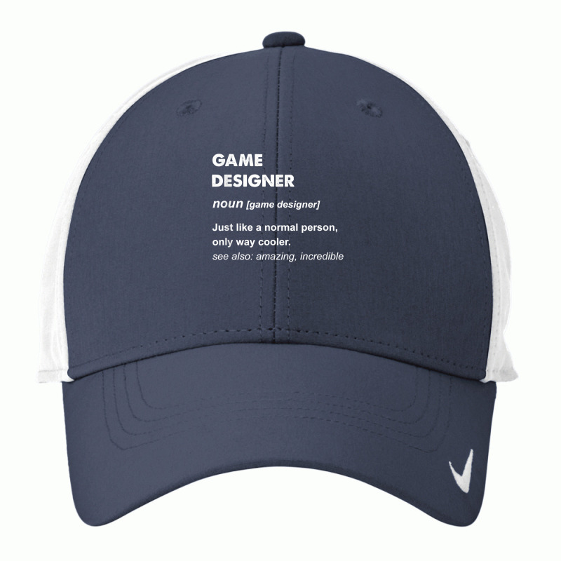 Game Designer T Shirt Nike Dri-FIT Cap by TeaMenShop | Artistshot