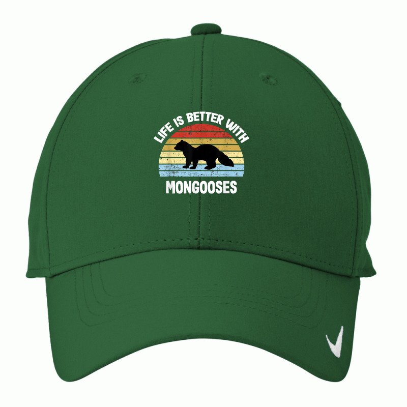 Mongoose T Shirt  Life Is Better With Mongoose S T Shirt Nike Dri-FIT Cap by towamingle | Artistshot