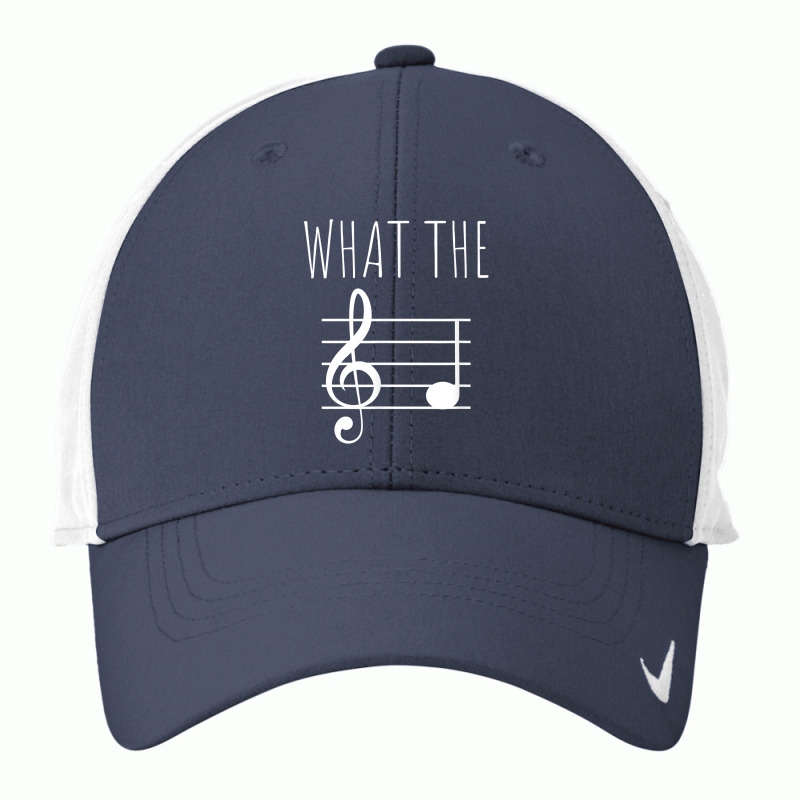 What The F Musical Note T Shirt Nike Dri-FIT Cap by oluwafemimccullers | Artistshot