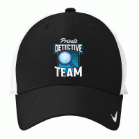 Private Detective Team Spy Investigator Investigation T Shirt Nike Dri-fit Cap | Artistshot