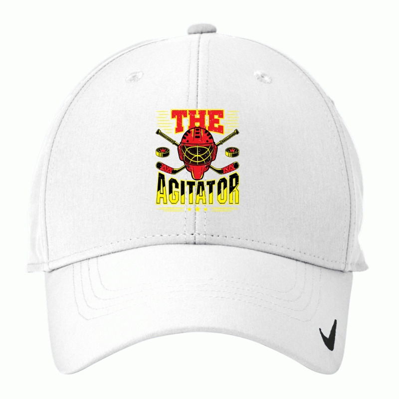 Hockey Ice Hockey Funny Player S The Agitator 29 Player Nike Dri-FIT Cap by offensejuggler | Artistshot