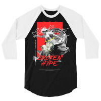 Broken Hype 3/4 Sleeve Shirt | Artistshot