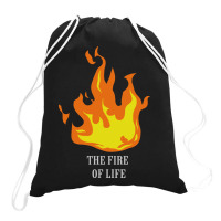 Fire Drawstring Bags | Artistshot