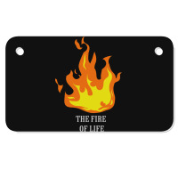 Fire Motorcycle License Plate | Artistshot