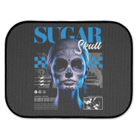 Sugar Skull Girl Rear Car Mat | Artistshot