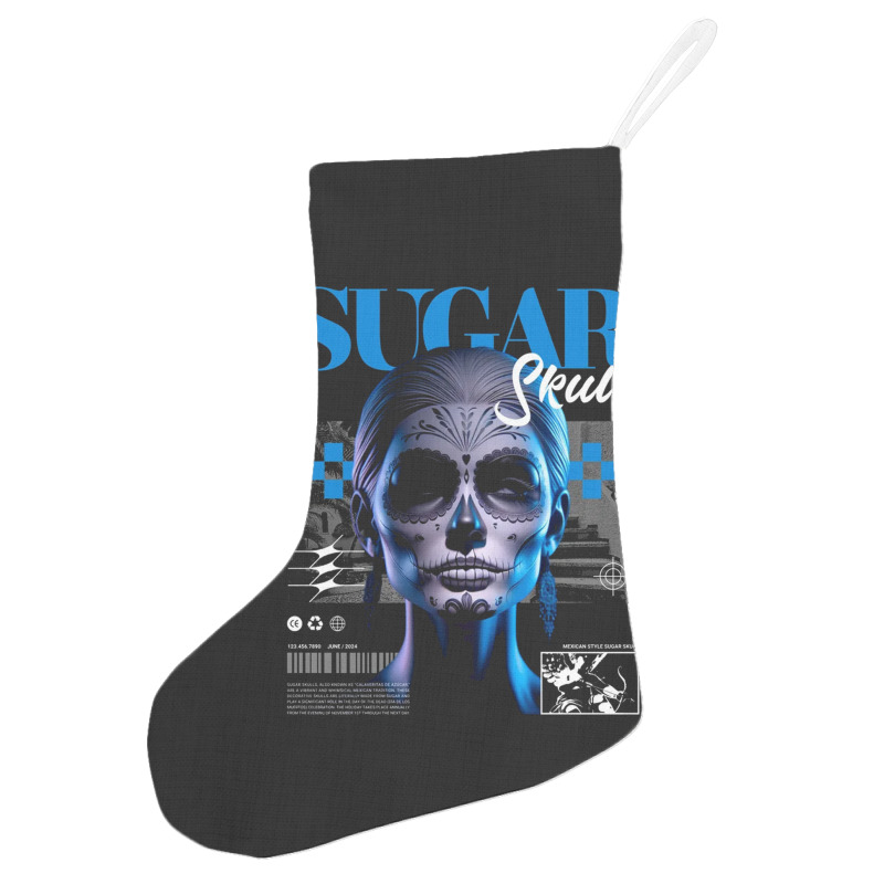 Sugar Skull Girl Holiday Stocking | Artistshot