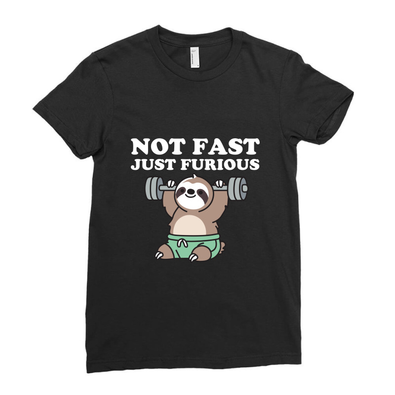 Not Fast Just Furious Ladies Fitted T-Shirt by NQArtist | Artistshot