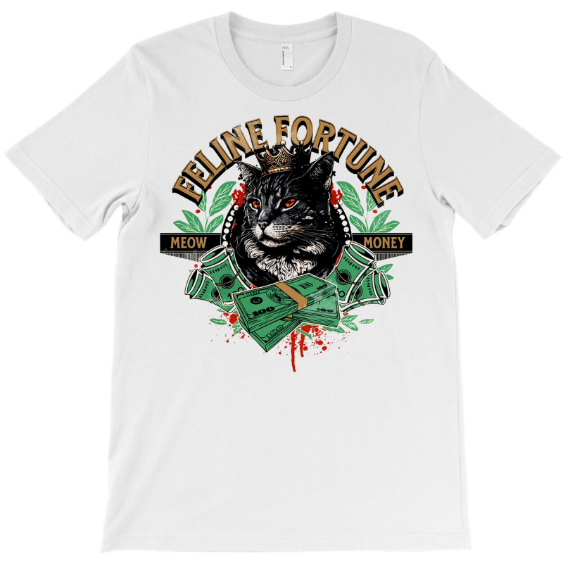 Feline Fortune T-shirt | Artistshot