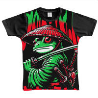 Frog Samurai Warrior Cute Animal Japan Vintage Ani Graphic Youth T-shirt | Artistshot