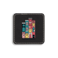 Positive Thinking  , Architecture Square Leatherette Patch | Artistshot