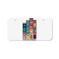 Positive Thinking  , Architecture Bicycle License Plate | Artistshot