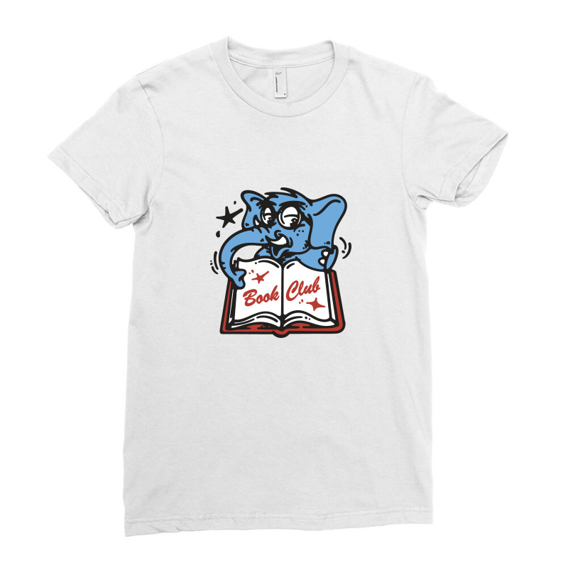 Book Club Ladies Fitted T-Shirt by Jasetas | Artistshot