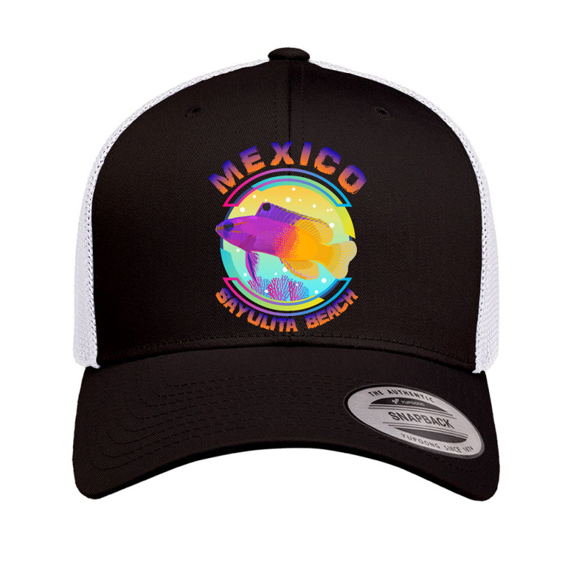 Mexico Sayulita Beach  Shirt Mexico Sayulita Beach ( Riviera Nayarit), Retro Trucker Cap by rabbitappear | Artistshot