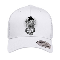 Dragon Goku Silhouette Retro Trucker Cap | Artistshot