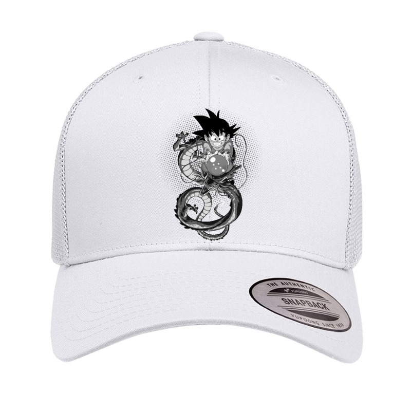 Dragon Goku Silhouette Retro Trucker Cap by Ha Thu | Artistshot