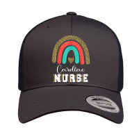 Cardiac Nurse Leopard Cardiologist Graduation Cardiology Retro Trucker Cap | Artistshot