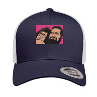 Samurai Cop Fight Scene Classic Retro Trucker Cap | Artistshot