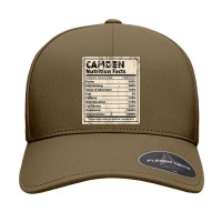 Camden Nutrition Facts Funny Name Humor Nickname T Shirt Seamless Cap | Artistshot