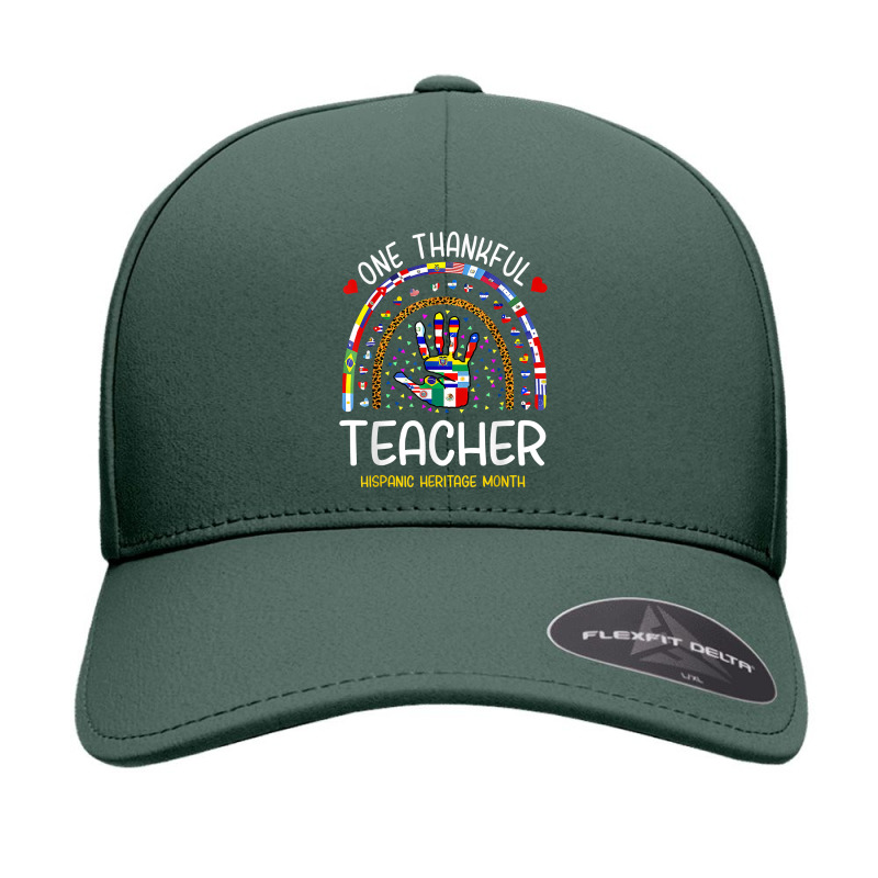 One Thankful Teacher Hispanic Heritage Month Countries T Shirt Seamless Cap by Hana237 | Artistshot