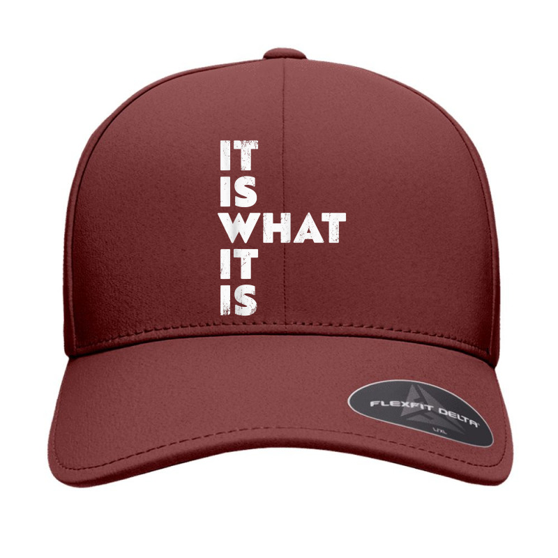 It Is What It Is Shirt T Shirt Seamless Cap | Artistshot