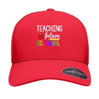 Teaching Future Bilinguals, Bilingual Spanish Teacher T Shirt Seamless Cap | Artistshot