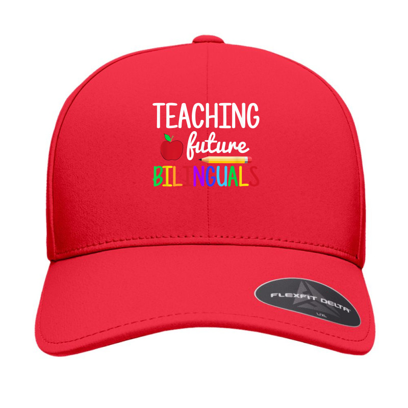 Teaching Future Bilinguals, Bilingual Spanish Teacher T Shirt Seamless Cap by derosaatlamos | Artistshot