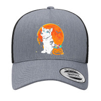 Alaskan Malamute Dog Candy Pumpkin T  Shirt Alaskan Malamute Dog Candy Yupoong Trucker Cap | Artistshot