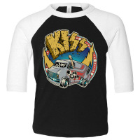 Kiss Toddler 3/4 Sleeve Tee | Artistshot