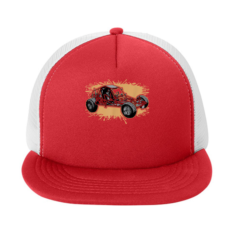 Dune Buggy Off Road Sand Rail 4x4 T Shirt Foam Snapback Hat | Artistshot