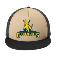 Johnson C. Smith University Golden Bulls Foam Snapback Hat | Artistshot