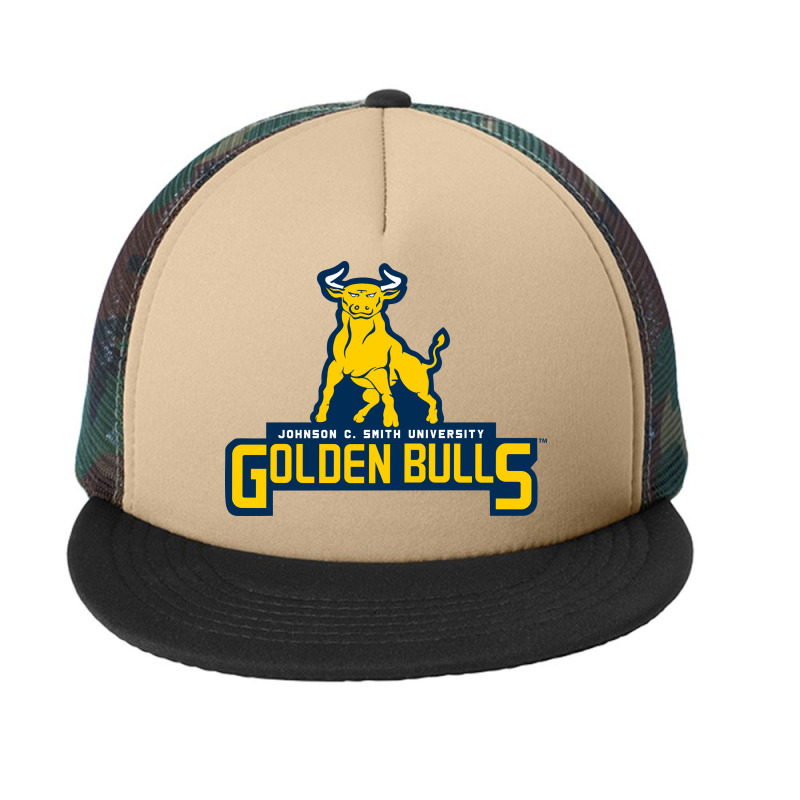 Johnson C. Smith University Golden Bulls Foam Snapback hat by DelilahAgnes | Artistshot