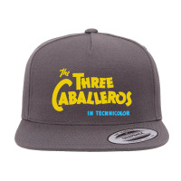 The Three Caballeros Title Card 5 Panel Snapback Cap | Artistshot