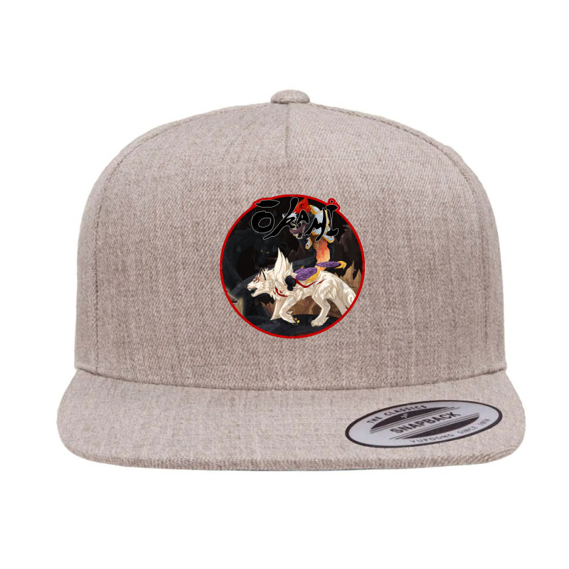 Day Gift Amaterasu Cherry Funny Gift 5 Panel Snapback Cap | Artistshot