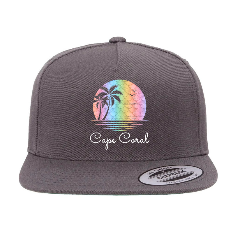 Cape Coral Florida Vacation Beach Island Family Group Gift T Shirt 5 panel snapback cap by kalerttjay | Artistshot