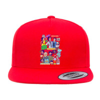 Graphic Vintage  Apna Time Aayega Women My Favorite 5 Panel Snapback Cap | Artistshot