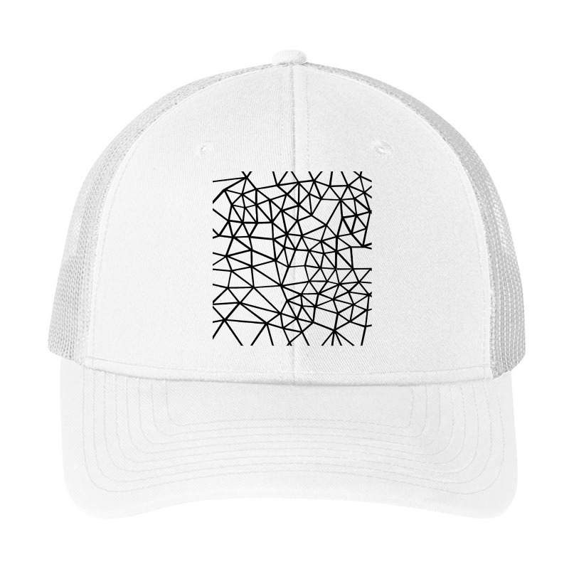 Geometric T  Shirt Segment White T  Shirt Pa Trucker Cap by giraffeleopard | Artistshot