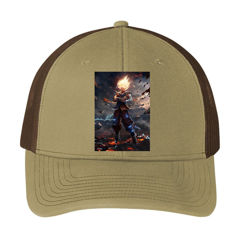 Son Goku Super Saiyan Pa Trucker Cap by Marie E | Artistshot