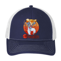 Thundercats Tygra Retro Sunset Portrait T Shirt Pa Trucker Cap | Artistshot