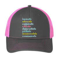 Laminate Advocate Caffeinate Educate T Shirt Pa Trucker Cap | Artistshot