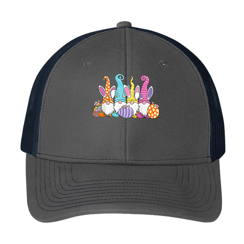 Easter Bunny Spring Gnome Easter Egg Hunting And Basket Gift T Shirt Pa Trucker Cap | Artistshot