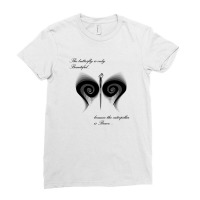 Butterfly Ladies Fitted T-shirt | Artistshot