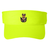 Dog Lovers Gifts Yorkshire Terrier In Pocket Funny Dog Face Premium T Fashion Visor | Artistshot