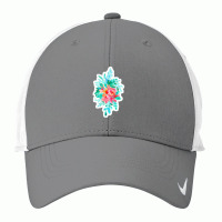 Bear Y Bee Utiful Honeybee Garden In Pastel Rainbow Mist 91678784 Nike Dri-fit Cap | Artistshot