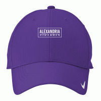 Alexandria La Louisiana Funny City Coordinates Home Gift T Shirt Nike Dri-fit Cap | Artistshot