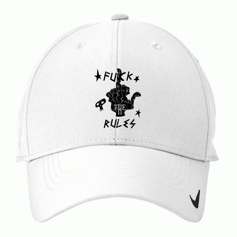 Middle Finger Nike Dri-FIT Cap by Mito220 | Artistshot