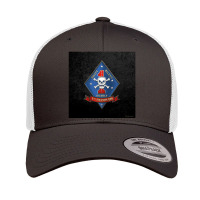 U S M C 1st Reconnaissance Battalion Retro Trucker Cap | Artistshot