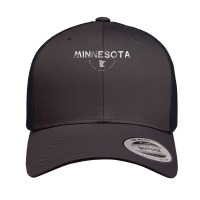 Minnesota North Star State Graphic Vintage Retro T Shirt Retro Trucker Cap | Artistshot