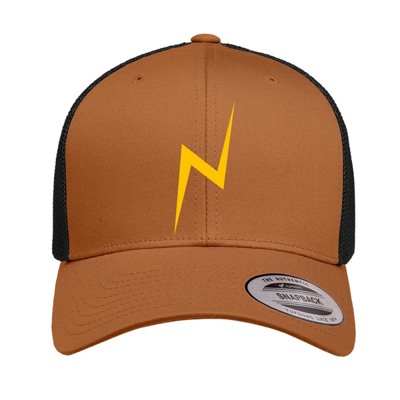 Lightning Bolt (yellow) Retro Trucker Cap by PamelaAnnHarris | Artistshot